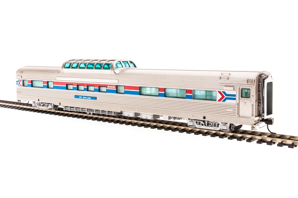 Broadway Limited 1537 HO Amtrak Ex-California Zephyr Cars Vista Dome Coach #9451