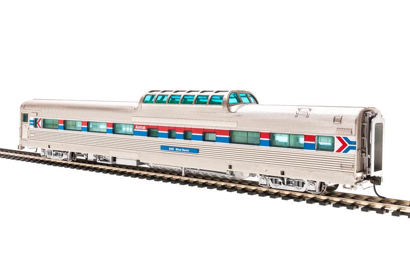 Broadway Limited 1538 HO Amtrak Ex-California Zephyr Vista Dome Coach #9453