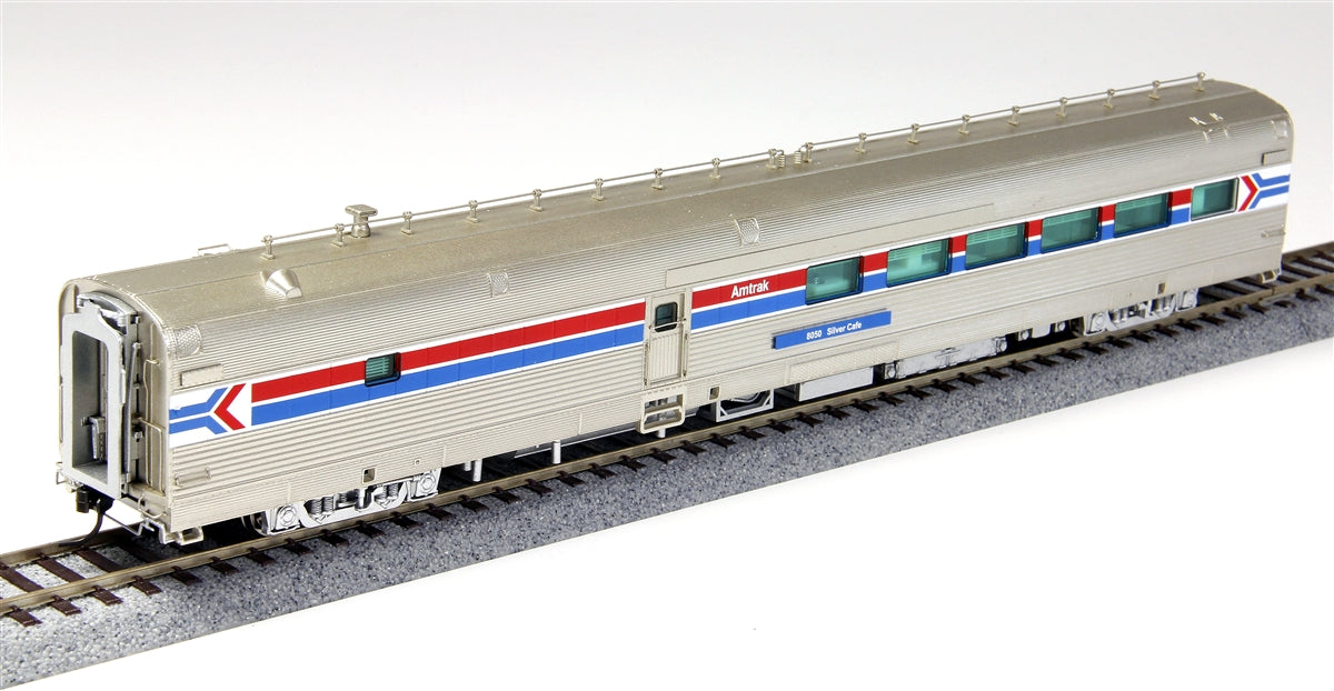 Broadway Limited 1540 HO Amtrak Ex-California Zephyr Cars 48-Seat Diner #8050