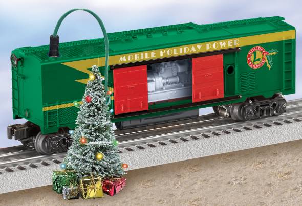 Lionel 6-36851 O Gauge Generator Car w/Christmas Tree LN/Box