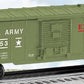 Lionel 6-36853 O US Army Exploding Boxcar