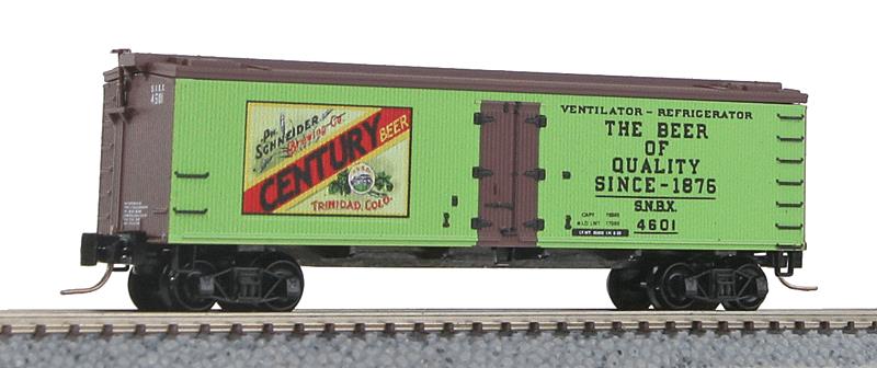 Micro-Trains 51800270 Z Century Beer SNBX 40' Double-Sheathed Wood Reefer #4601