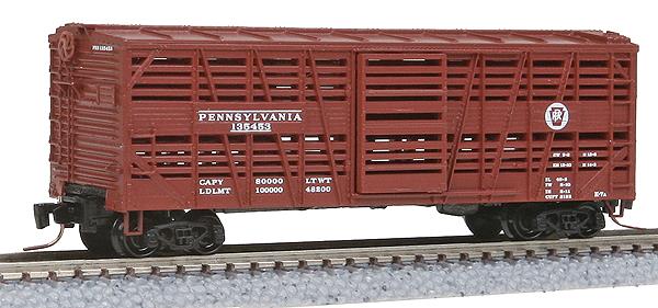 Micro-Trains 52000181 Z Pennsylvania 40' Single-Door Despatch Stock Car #135453