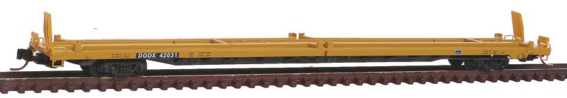 Micro-Trains 07200011 N DODX 89'4 Intermodal Container Flatcar #42031