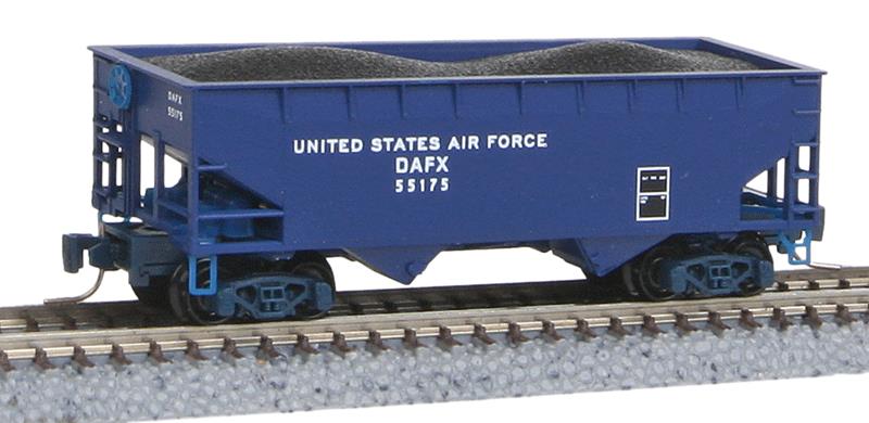 Micro-Trains 53300080 Z DAFX 33' 2-Bay Offset-Side Open Hopper #55175