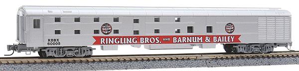 Micro-Trains 55500010 Z Ringling Bros and Barnum Bailey ACF Dormitory Car #60005