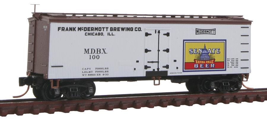 Micro-Trains 05800546 N MDBX 36' Wood Sheathed Ice Reefer #100