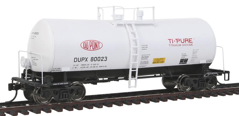 Walthers 920-100119 HO DuPont DUPX 40' UTLX Funnel Flow Tank Car RTR #80023