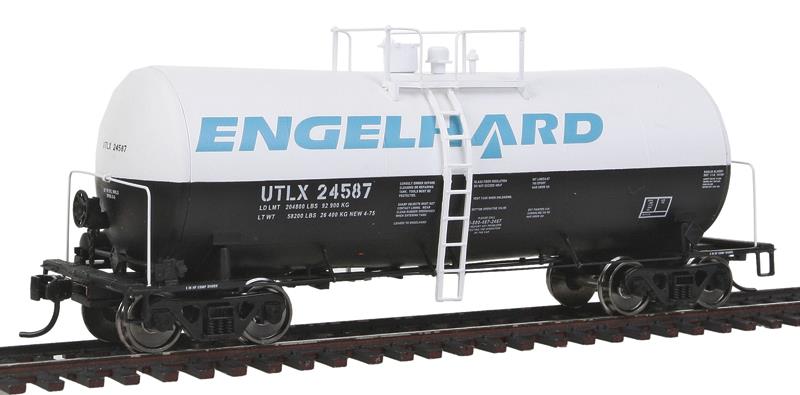 Walthers 920-100121 HO Engelhard 40' UTLX Funnel Flow Tank Car RTR #24587