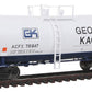 Walthers 920-100123 HO Georgia Kaolin UTLX 40' Funnel Flow Tank Car #78947