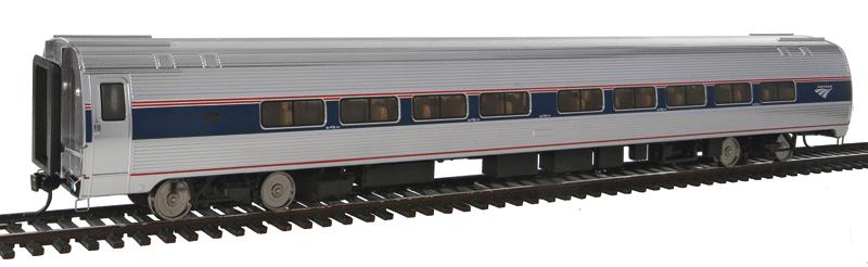 Walthers 920-12226 HO Amtrak 85' Amfleet II 59-Seat Lighted Coach - RTR