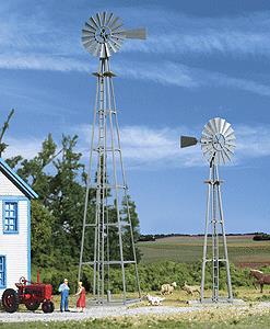 Walthers 933-3198 HO CornerStone Series Van Dyke Farm Windmill Kit (Pack of 2)