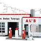 Walthers 933-3243 N Scale Al''s Victory Service With Decalsa Building Kit
