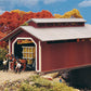 Walthers 933-3652 HO Scale Cornerstone Series Willow Glen Covered Bridge Kit