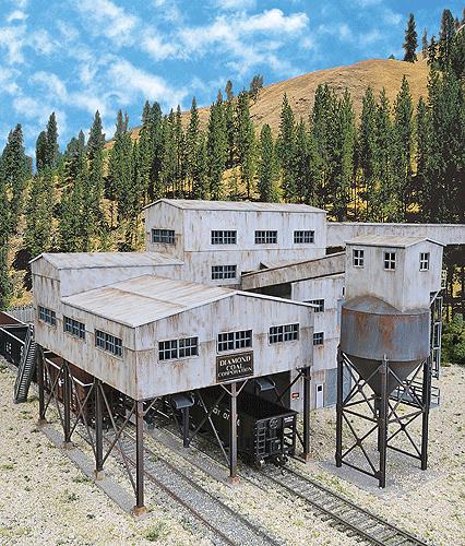 Walthers 933-4046 HO Scale Diamond Coal Corporation Building Kit
