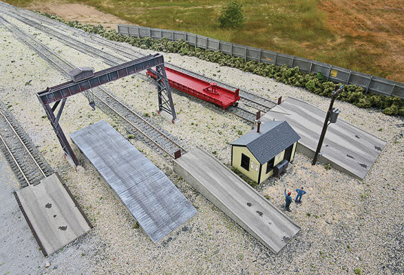 Walthers 933-4048 HO Scale Piggyback Ramps Building Kit