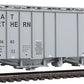 Walthers 910-7207 HO Great Northern 2-Bay Airslide Covered Hopper RTR #71682