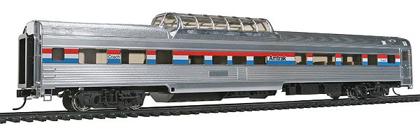 Walthers 920-13029 HO Amtrak 85' Budd Dome Coach - Ready to Run