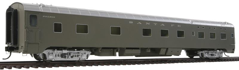 Walthers 920-9328 HO Santa Fe 85' P-S Valley 6-6-4 Sleeper-Standard