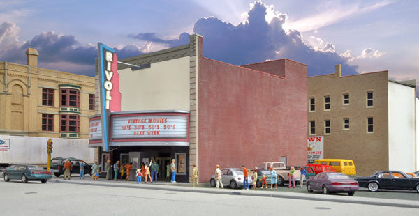Walthers 933-3771 HO Rivoli Theatre Building Kit