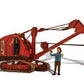 Woodland Scenics AS5566 HO AutoScenes Backhoe & 2- Figures