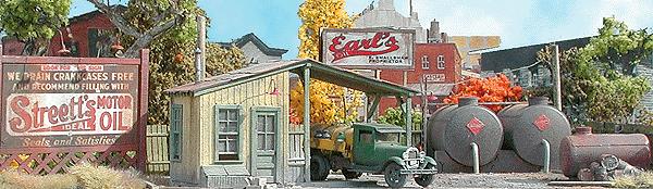 Bar Mills 802 Scale Earl's Oil Laser-Cut Building Kit