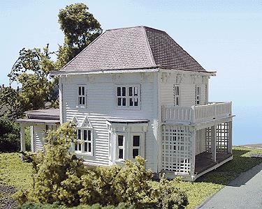 Branchline Trains 602 HO Dwight Eisenhower Boyhood Home - Laser-Art Kit