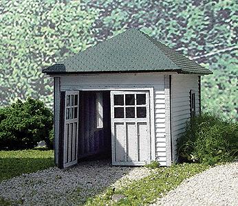 Branchline Trains 630 HO Buick Garage Laser-Art Kit