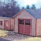 Branchline Trains 635 HO Garden Shed, Garage, Outhouse Outbuildings Set Kit