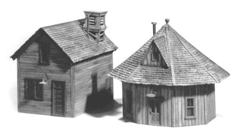 Campbell Scale Models 397 HO Ice House & Cafe Norm's Landing Building Kit