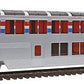 Con-Cor 0001-0842 HO 85' Streamlined Superliner Amtrak Phase III Lounge-Cafe