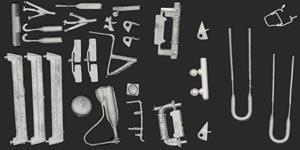 Details West 309 HO Genesis Intermountain F-A Locomotive Super Detail Kit