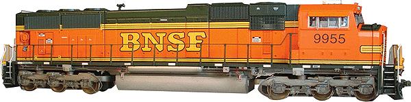 Details West 340 HO Scale EMD SD70MAC Super Detail Kit