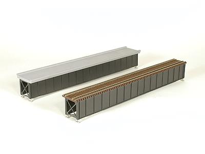 Micro Engineering 75-505 HO Scale 85' Open Deck Girder Bridge Kit