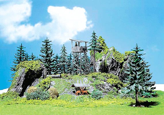 Faller 130290 HO Hunter’s Lookout Tower Building Kit