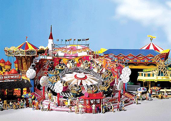 Faller 140439 HO Flipper Roundabout Carnival Kit