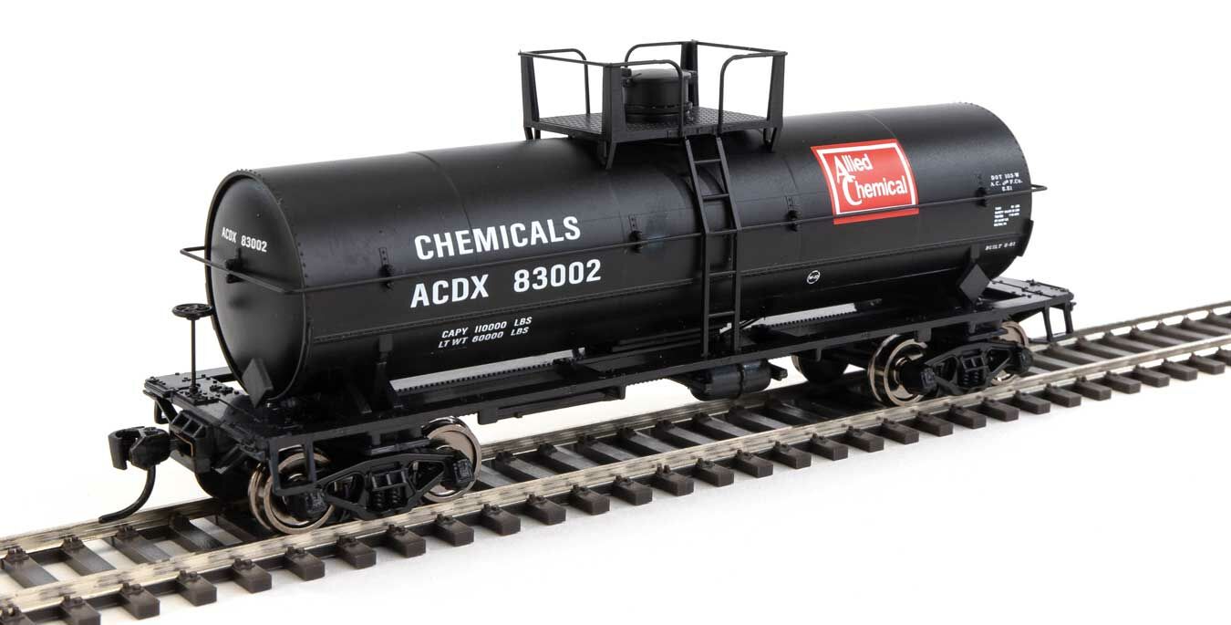 Walthers 910-48001 HO Allied Chemical 36' Chemical Tank Car RTR ACDX #83002