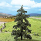 Faller 181311 HO and TT Scale Premium Spruce Trees 4.3" (Set of 2)