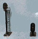 NJ International 2002 N Black Single-Board Signal with LEDs 2-Light