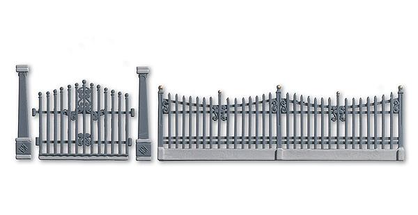 Noch 13100 HO Residential Fence With Gate & Posts 33 x 1-7/32