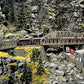Noch 58470 13 x 6-3/4" 32 x 17cm Granite Rock Wall - Foam Rock Formations