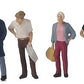 Preiser 10504 HO Standing Passengers Figures (Set of 6)