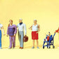 Preiser 10550 HO Pregnant Women Figures (Set of 5)