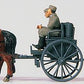 Preiser 16507 HO Unpainted Horse Drawn Field Kitchen Figure Kit (Set of 4)