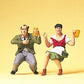Preiser 45107 G In the Beer Garden Figures (Set of 2)