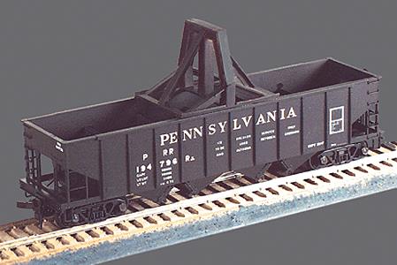 Bowser 54069 HO Pennsylvania H-21a 4-Bay Hopper Kit w/Overhead Icicle Breaker