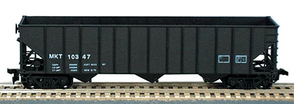 Bowser 55149 HO Scale Missouri-Kansas-Texas 3-Bay 100 Ton 45' Bay Hopper Kit
