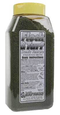 Scenic Express EX886C Farm Pasture Blend Flock & Turf  64 Oz. Gripper Jar