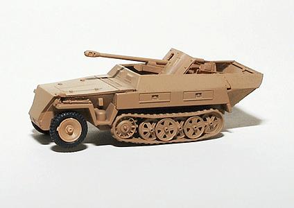 Trident Miniatures 81016 1:87 SdKfz 250 with Pak 38 Anti-Tank Gun Artillery Kit