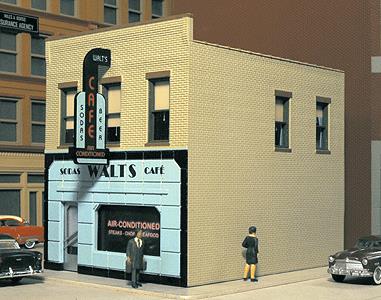 City Classics 115 HO Main Street Café Building Kit